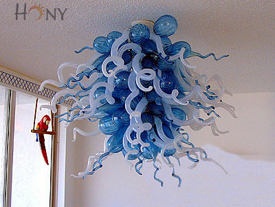 

Free Shipping AC Led Bulbs 110v/240v Borosilicate Competitive Special Design Professional Murano Glass Chandelier Lighting