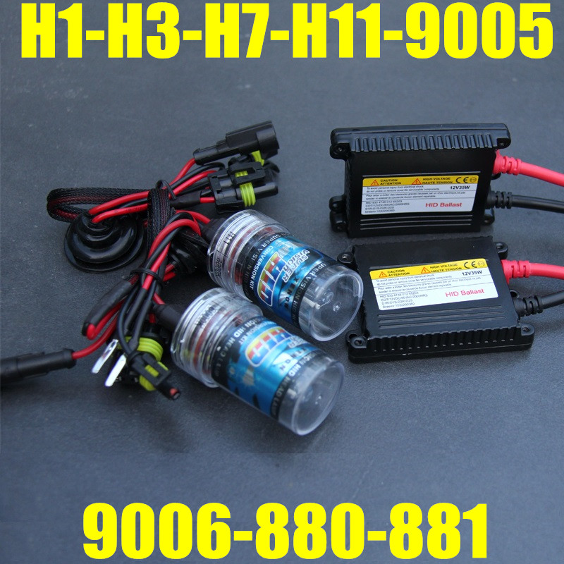 

DC 12V 35W HID LIGHT 12v For Headlight Conversion H1 H3 H4 H/L H7 H9 H10 H11 9005 9006 4300k 6000k 8000K HID LIGHT XENON LAMP