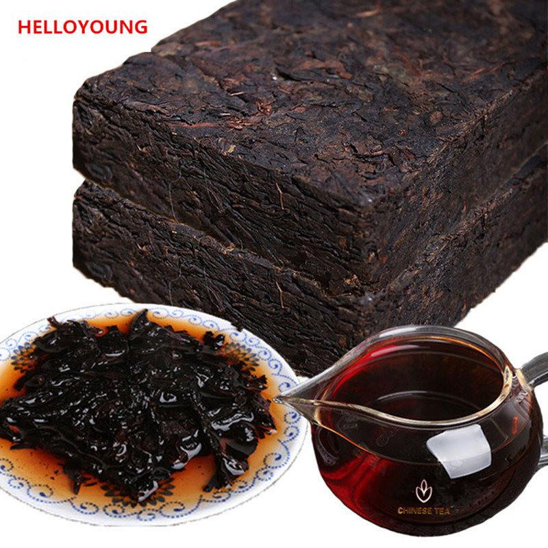 

200g Ripe Pu'er Chinese Puer Brick tea Old Shu Pu-erh Ancient Tree Pu er Black tea cooked Puerh healthy food Green food Pu erh Red tea