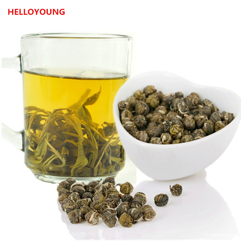 

Jasmine Flower Tea Featured Jasmine Pearl Health Care Scented Tea 100g China Organic Natural Green Tea Hot sales