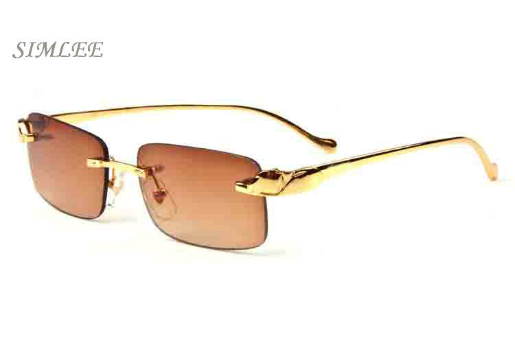 

2017 brand sunglasses vintage retro sunglasses gold silver frames glasses clear lenses pilot buffalo horn glasses eyewear come with box