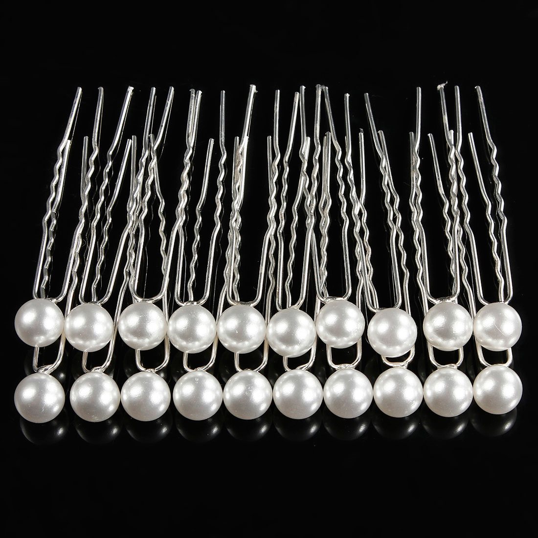 perle da sposa spille per capelli ballo Capelli Nuziale Capelli Pin Pearl capelli Curlies