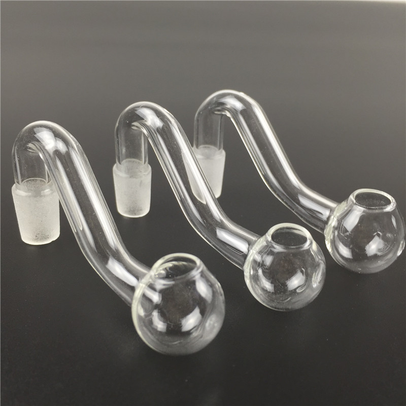 

Glass Oil Burner Pipe Thick Glass Pyrex Oil Burner Water Pipes for smoking Clear Glass Tube Water Pipes Cheap Hand Pipe Hookahs