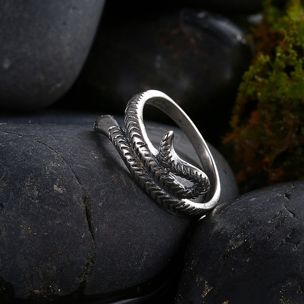 

2017 New Personality Unique Retro Snake Woman Ring Lady Fashion Makeup Party Jewelry Ring Gift Free Shipping, Golden;silver