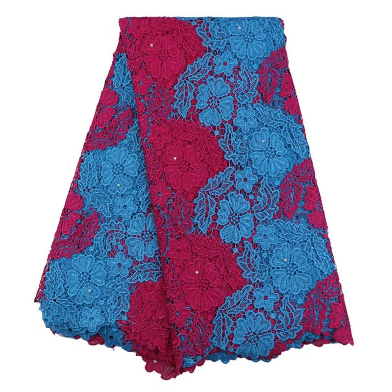 

Newest royal blue hot Selling French Lace Wholesale Price High Quality African Tulle cord Lace 2016 Net Embroidered Lace Fabric GYMW-019, Black;white