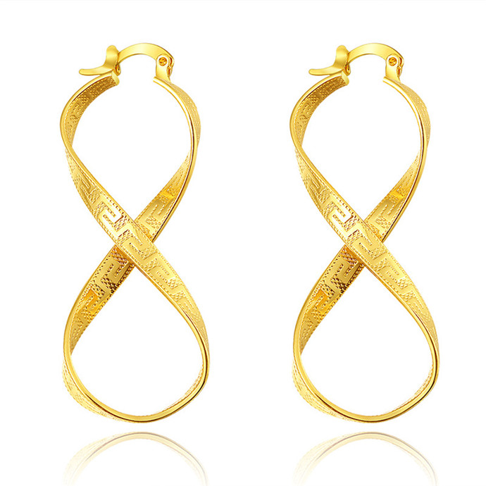 

NAKELULU brand necklace earrings fashion platinum / 18K gold earrings jewelry jewelry jewelry set, Golden;silver