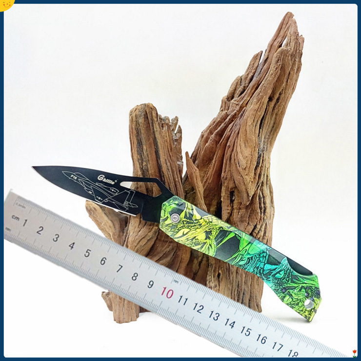 

Factory Direct 8 styles Ghillie Pocket Folding Blade Fruit knife ABS Handle EDC Mini Survival fold knives