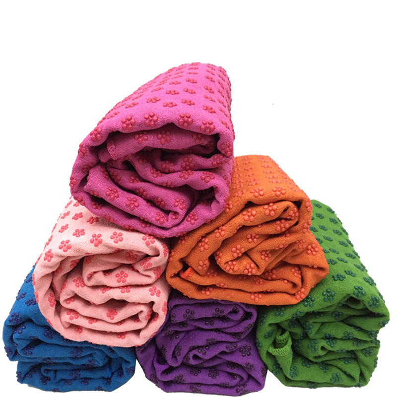 

Wholesale 50pcs/lot Soft Travel Sport Fitness Exercise non-slip Yoga Pilates Mat Cover Towel Blanket Sports Towel 183x63cm, Blue