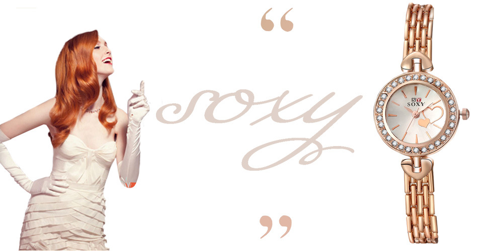 

models selling premium women Wrist Watch round diamond alloy Rose Gold bracelet watch 2piece/lot