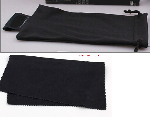 

SUMMER BRAND NEW sunglasses bags black bag+CLOTH free shipping