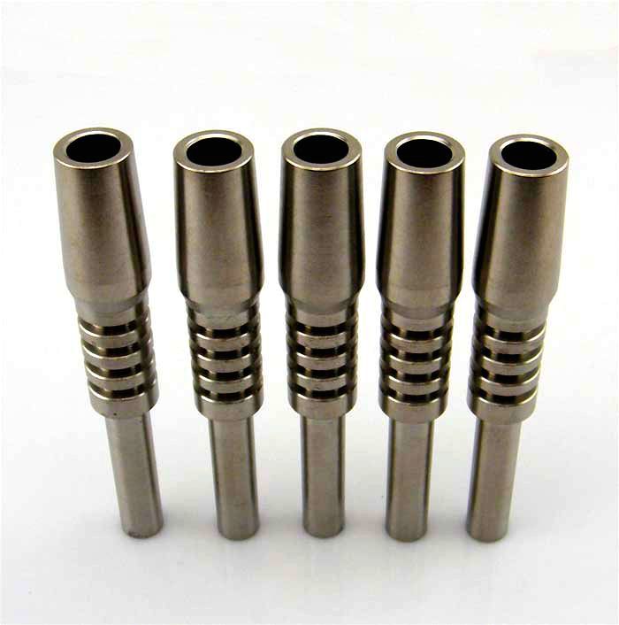 

Special off 2016 Titanium Tip Titanium Nail 10mm 14mm Inverted Nail Grade 2 Titanium Tip Ti nail For Glass