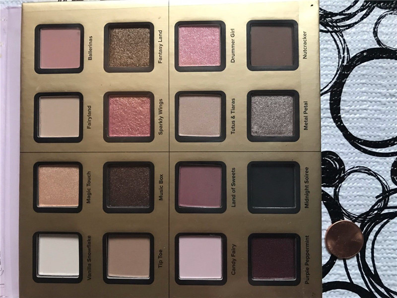 

TF Sugar Plum Fun Eyeshadow Palette 16 Colors Matte and Shimmer Shades Eye Shadow Palette Fairy set Makeup Maquiagem Highlighter, Multi