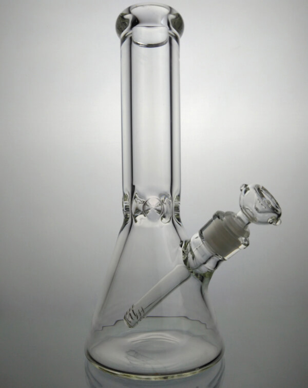 

12inches 9mm Thick Bong Glass Beaker Base Super Heavy Simple Design Glass Water Pipe With 18.8>14.4mm Diffuser Downstem