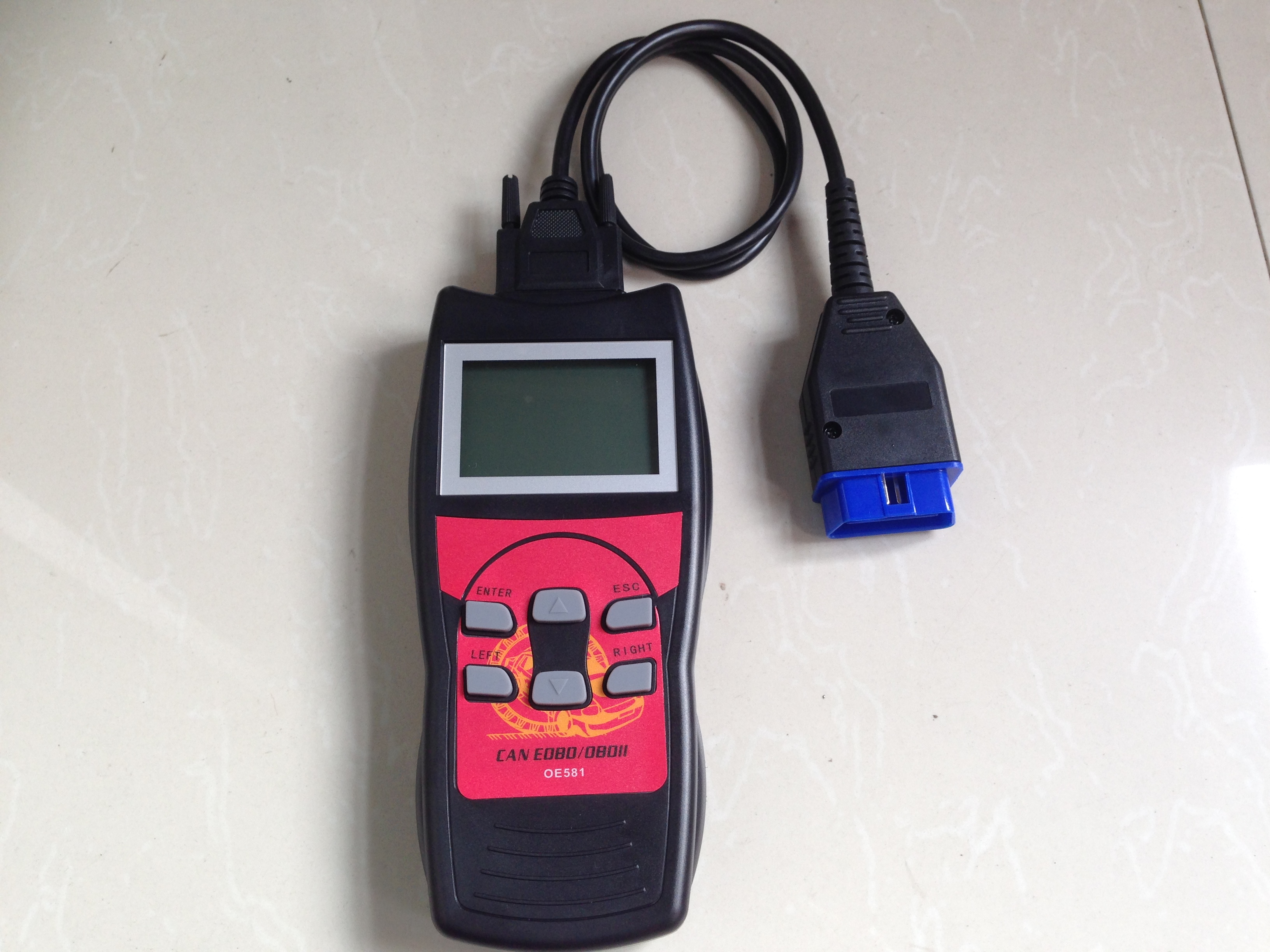 Détecteur de voiture OBD Diagnostic, OBD Scan Tool, Scanner EOBD, Lecteur de code, Automobile Support US, Asian Européen
