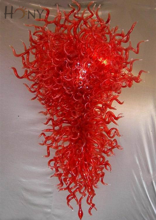 

Free Shipping AC LED 100% Handmade Best Villa Villa Art Decoration Lighting Italian Murano Glass Chandelier
