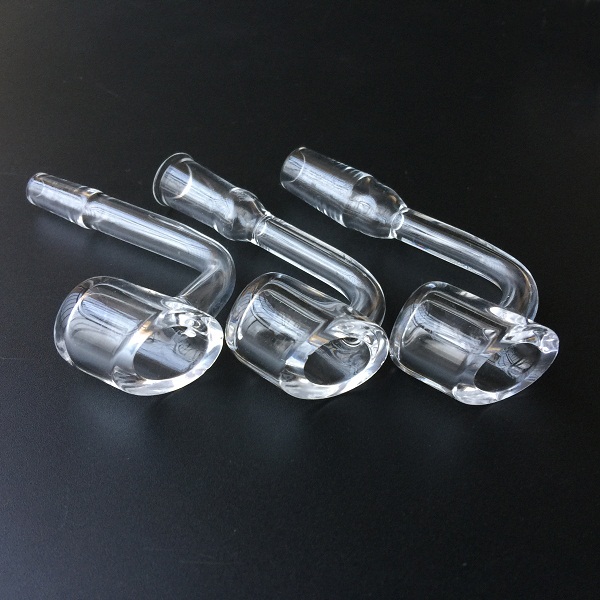 

DabWorthy Thick-Style all clear Quartz Banger 4mm thickness club banger domeless quartz nail 10mm/14.5mm/18.8mm male/ female,oil rigs bongs
