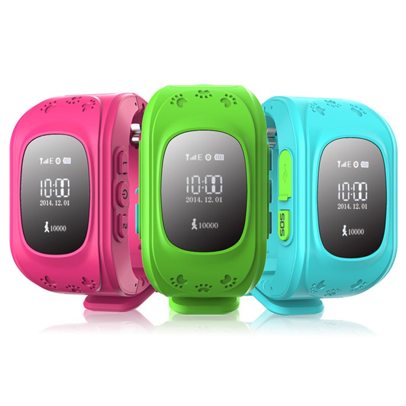 

DHL Ship Q50 GPS Smart Kid Safe smart Watch Finder Locator Tracker for Child Anti Lost Monitor Baby Son Wristwatch