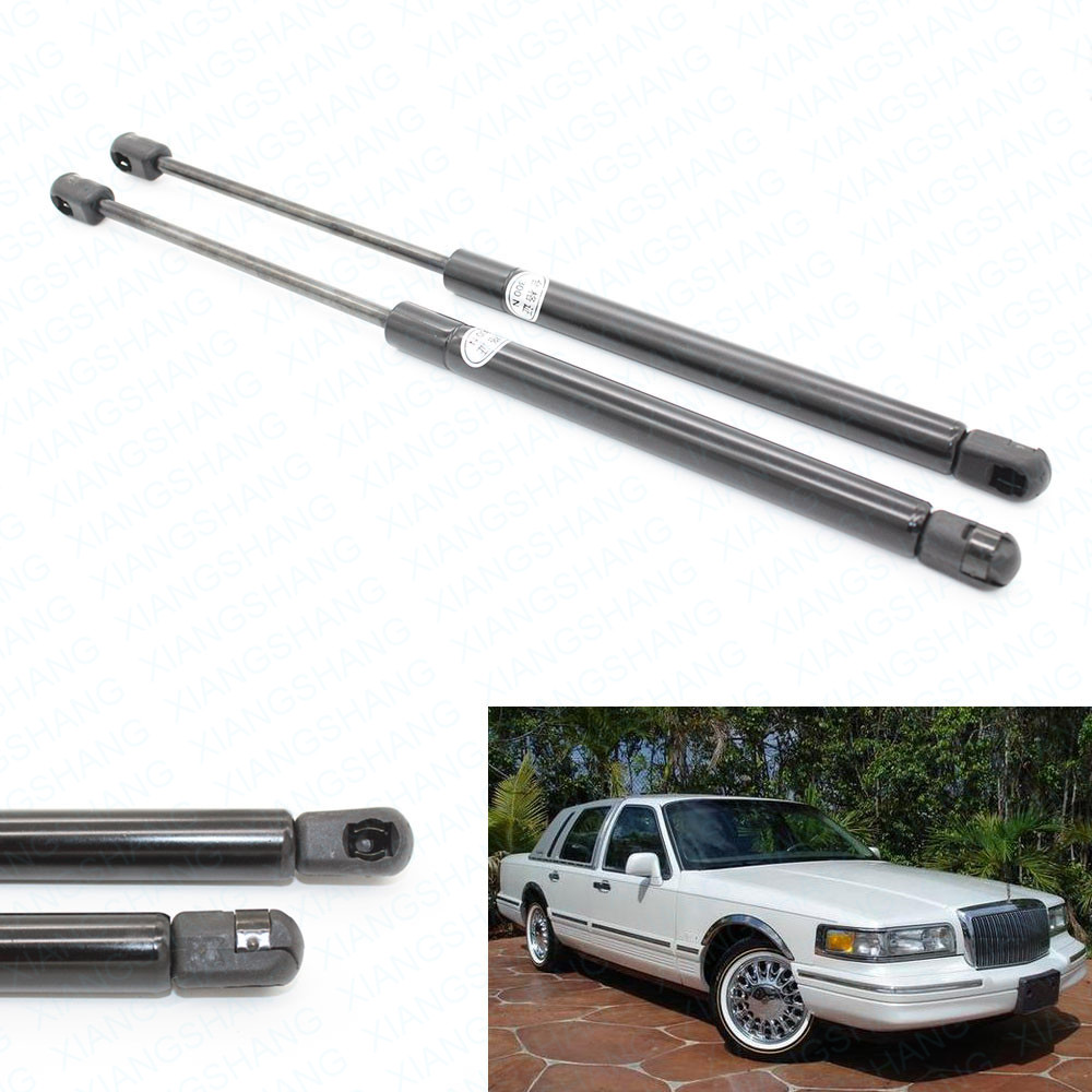 Kit de Support de levage à ressort chargé au gaz pour capot automatique, 2 pièces, tiges adaptées pour voiture de ville Lincoln de 1990 à 1991 19