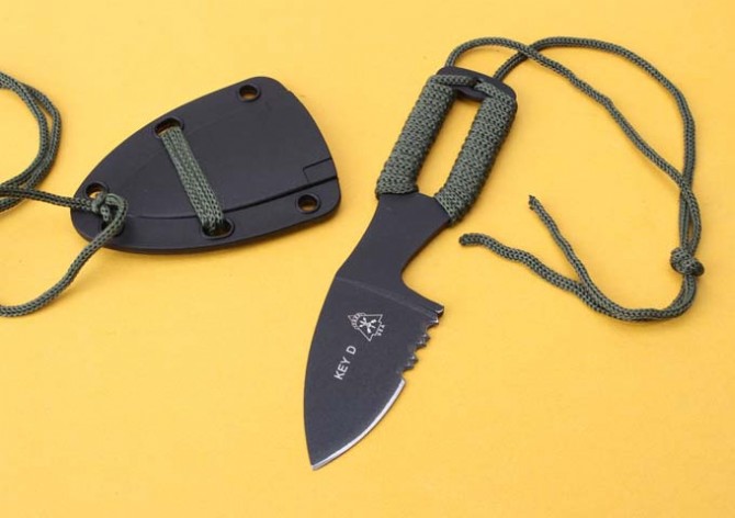 

Collection Key D Small Fixed Blade Knife Stonewashed 5Cr13Mov 57HRC Tactical Camping Hunting Survival Neck Knife EDC Tool With Sheath
