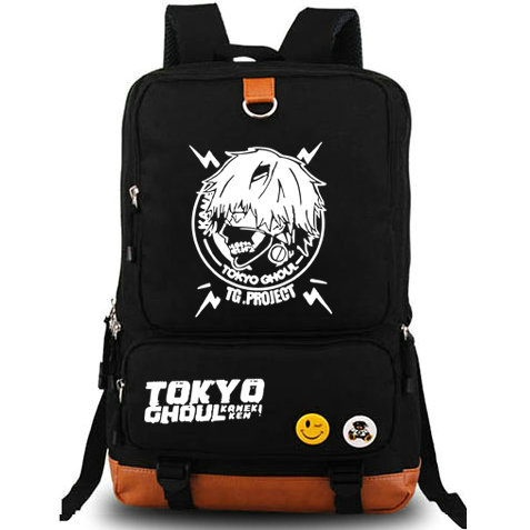 

Kaneki Ken backpack Tokyo Ghoul anime daypack Cartoon schoolbag Luggages rucksack Sport school bag Outdoor day pack