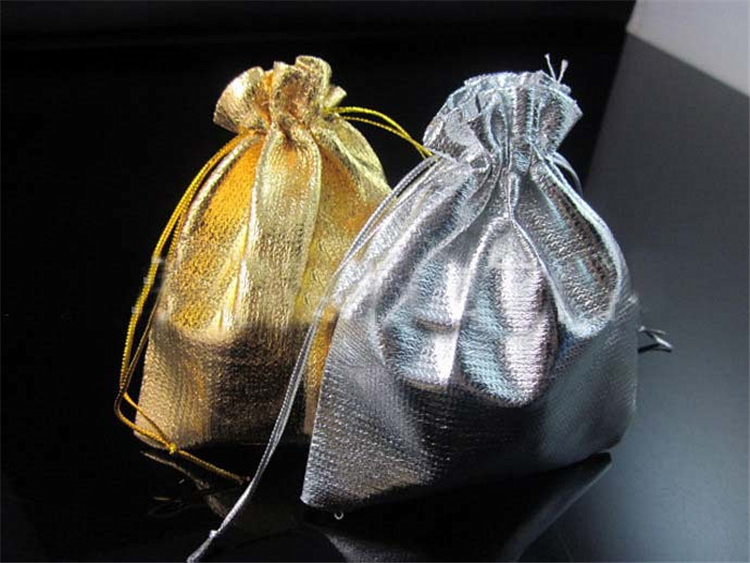 mini gold gift bags