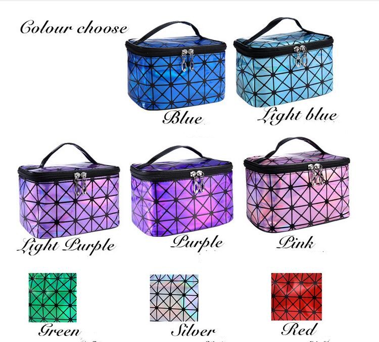 

Women Clear Korea Cosmetic Bags Fashion Multi-function Waterproof Travel Cosmetic Bag Woman Makeup Bags Organizer Essential