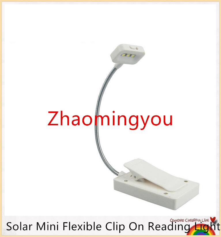 solar powered book light