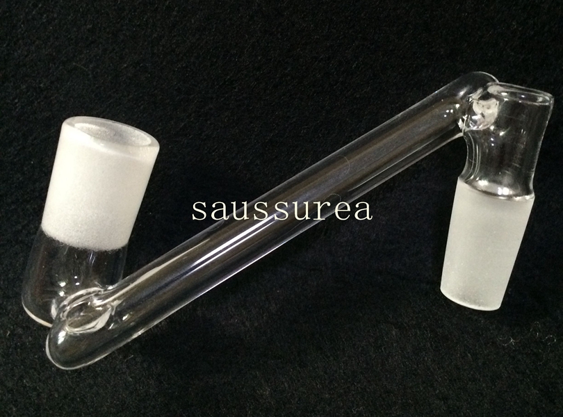 

Newest very strong 100% Quartz Drop Down Adapter 14.5 male to 14.5 female Quartz Adapter VS Glass Adapter converter joint Connecter