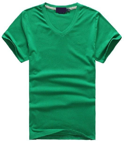 

Free shipping Hot 2016 100% cotton men V-neck short T-Shirt brand men shirts casual style for sport men T-Shirt size -XXL, 08