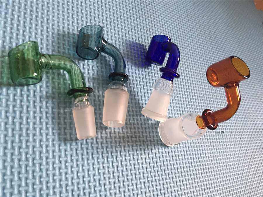 2mm thick Colorful 14mm/18mm male/female glass tobacco bowl for bongs water pipes smoking herb bowls for bongs-image-392204610