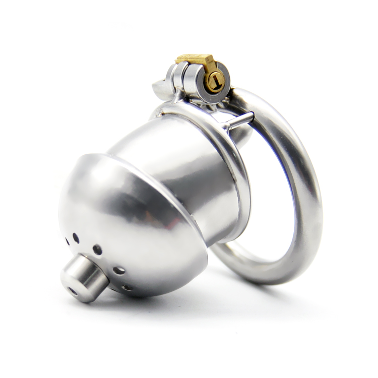 

New lock 304 stainless steel Cock small Cage Chastity Device A266-1