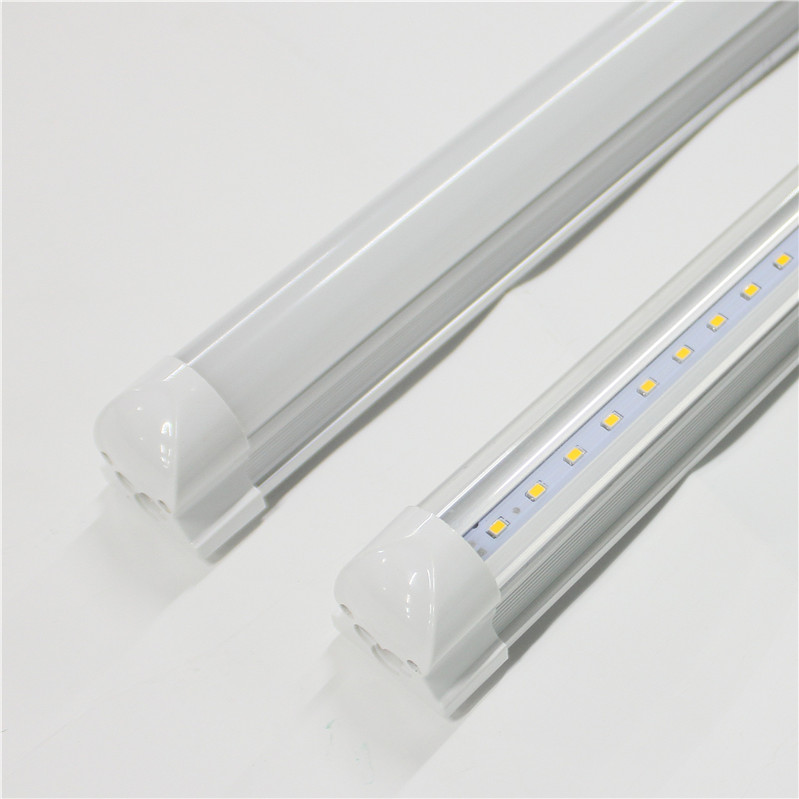 T8 Rurki LED Light 4ft 120 cm 22W AC85-265V Zintegrowane PF0.95 100LM/W 5000K 5500K Lampy fluorescencyjne 4 stopy 250 V Liniowe cebulki Bezpośrednie Sprzedaż z fabryki