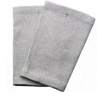 

Electrode Massage Knee for Tens Unit EMS Electronic Pulse Massager Shock Therapy Reusable Knees by DHL, Silver