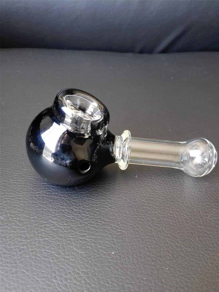 

3-color smoking set manual pipe spoon glass cup factory direct cigar quality bubbler