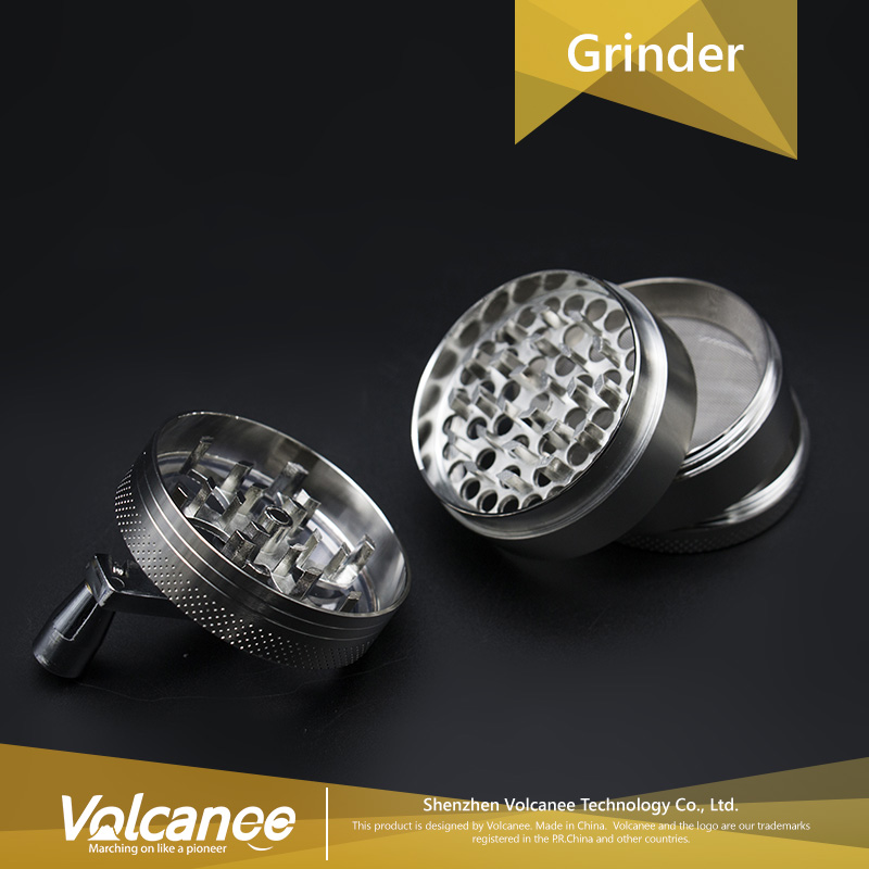 

herb grinder herbal grinders 55mm 4 layers CNC Teeth Zicn alloy metal grinder herbal grinders for dry herb grinder hand crank