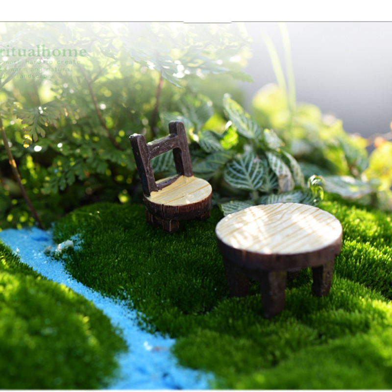 Vier Kleine Mönch Form Harz Miniatur Fee Garten Verzierung Dekor premium