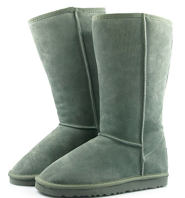 

2017 DORP shipping - WGG5815 Classica style high shaft Womens snow boots Winter Fashion style Warm stable With ertificate dust bag, 5854 grey