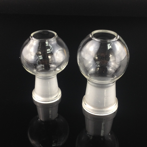 

Manufacturer 2pcs/lot conventional 14&18mm glass dome for water pipe bong Oil rig accessories5395997