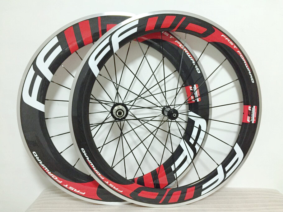 

ffwd Front 60mm + Rear 88mm Fast Forward Alloy road bike wheelset Carbon clincher no logo wheelset