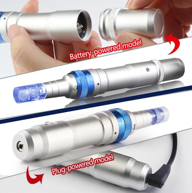 

2016 Newest Wireless Derma Pen Dr Pen Powerful Ultima A6 Microneedle Dermapen Meso Rechargeable Dr pen With 25pcs Needle Cartridge