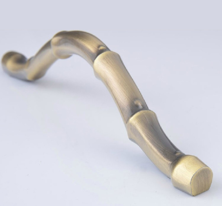 

2pcs Classic Antique Bamboo Bronze Furniture Hardware Handles Kitchen Cabinets Door Drawer Wardrobe Cupboard Dresser Pull Knobs Accessories