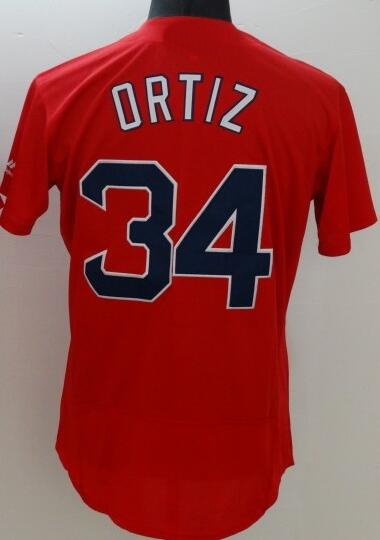 

wholesale 16-17 new White red Baseball Jerseys,discount Cheap mens Athletic Outdoor 24 PRICE 34 ORTIZ MARTIN TOP Baseball Wear, Grey
