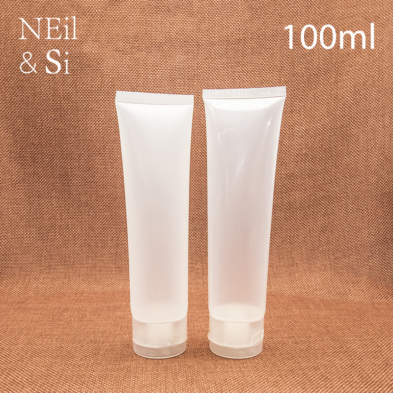 

Refillable 100ml Plastic Soft Bottle Empty Facial Cleanser Cosmetic Cream Squeeze Tube Shampoo Lotion Container Free Shipping