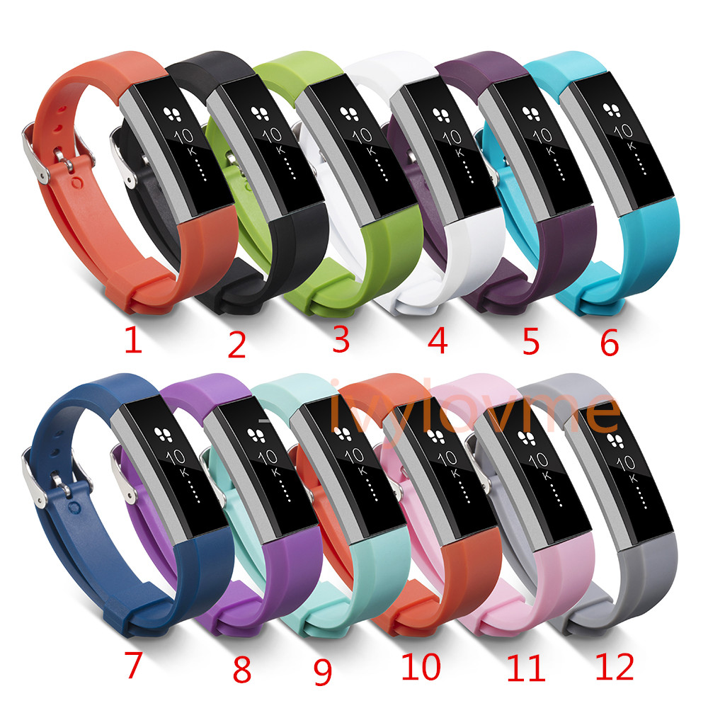 

Hot Sales! Silicone Replacement Straps Band For Fitbit Alta Watch Intelligent Neutral Classic Bracelet Wrist Strap Band With needle Clasp