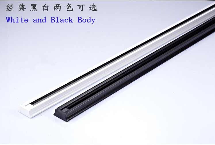 

1m 1.5m Slide Tank Led Track Light Rail Background Wall Line Aluminum Connector White Or Black Optional