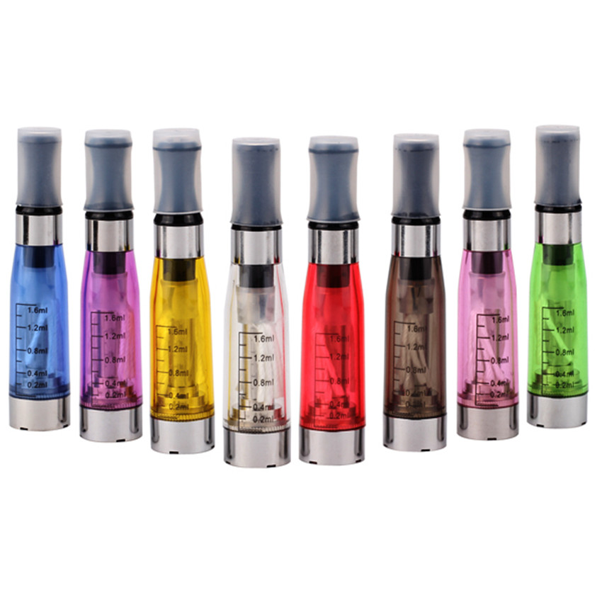 

CE4 Atomizer eGo Clearomizer 1.6ml 2.4ohm vaporizer tank Electronic cigarette vs CE5 MT3 best e cig tanks 510 thread 100pcs/lot