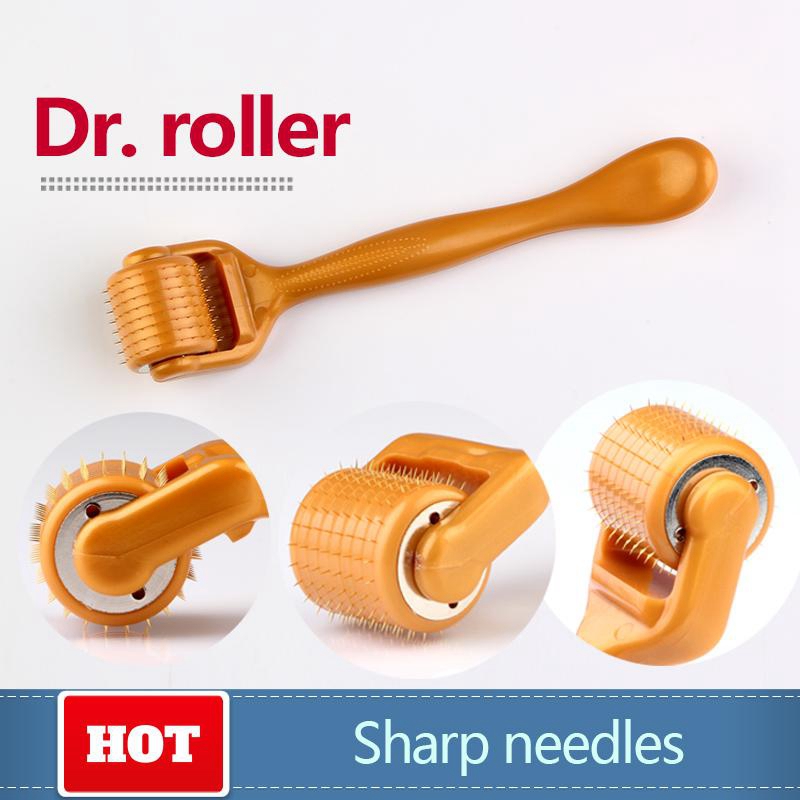 

New 192 needles derma roller ultra-sharp titanium alloy needles Dr.roller-192 Microneedle roller 0.2MM-3.0MM 5 pcs/lot Chinapost free