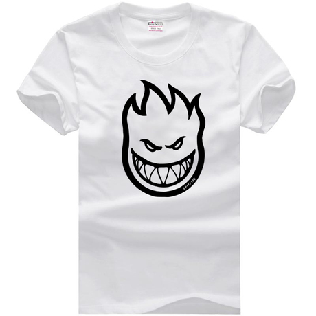 

Men' T-Shirts Wholesale-new 2016 free shipping hot selling printing letters SPITFIRE Skateboard sitcoms men male man short-sleeve T-shirt T230225, Purple