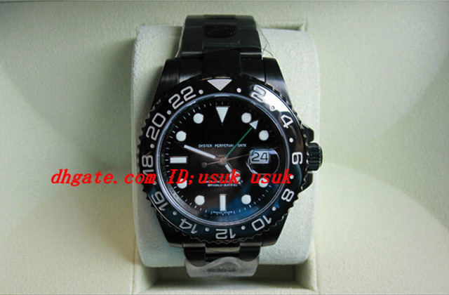 

Luxury Wristwatch Sapphire II Black 116710 Automatic Mens Men's Watch Watches Original Box