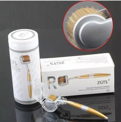 

192 Titanium Needles ZGTS Derma Roller Skin roller for Cellulite Anti Aging Age Pores Refine